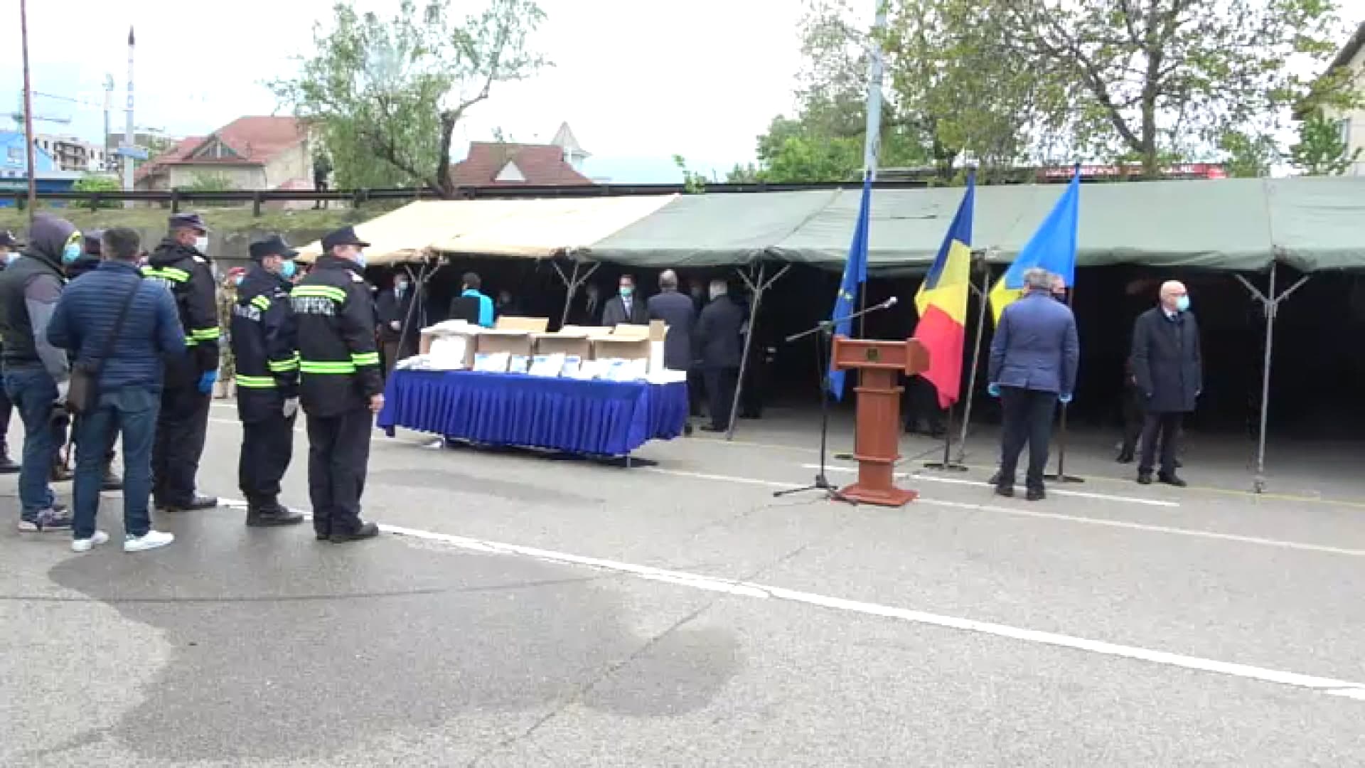 Gest de solidaritate umană