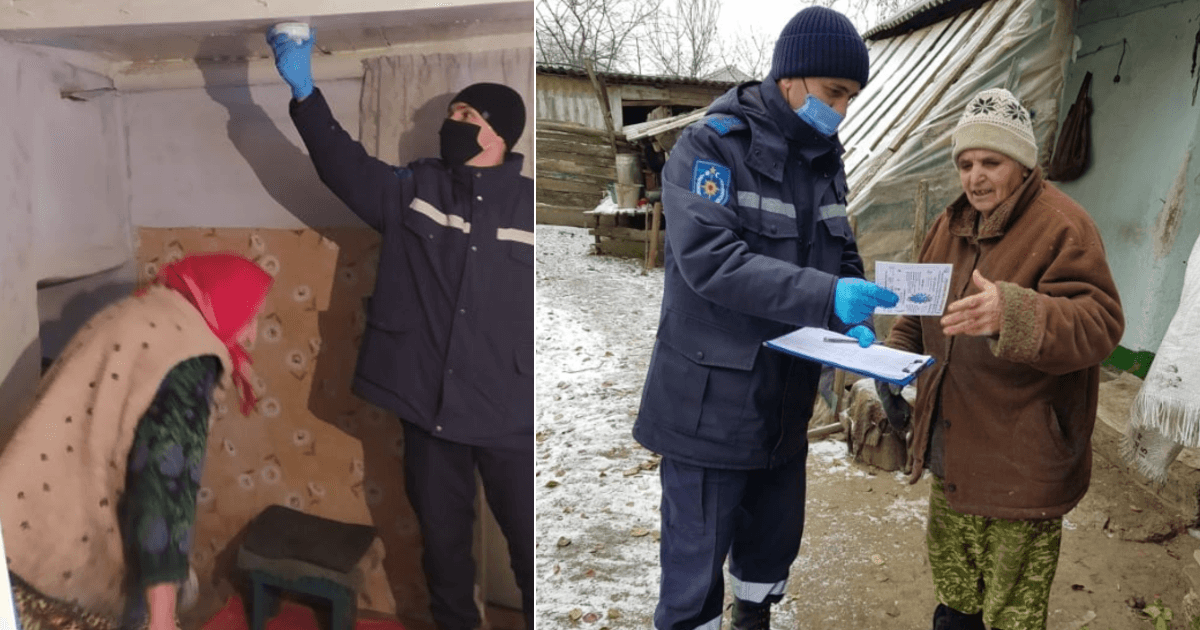 Detectoare de fum, instalate în zeci de gospodării
