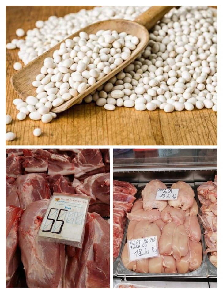 Fasolea, la prețul cărnii…