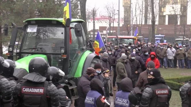 Agricultorii, intimidați de Poliție