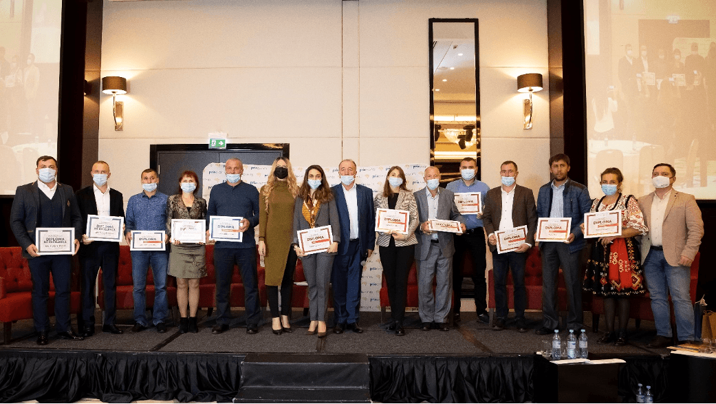 Fermierii din Republica Moldova au fost premiați vineri, 24 septembrie 2021, în cadrul Galei Pria destinata fermierilor moldoveni
