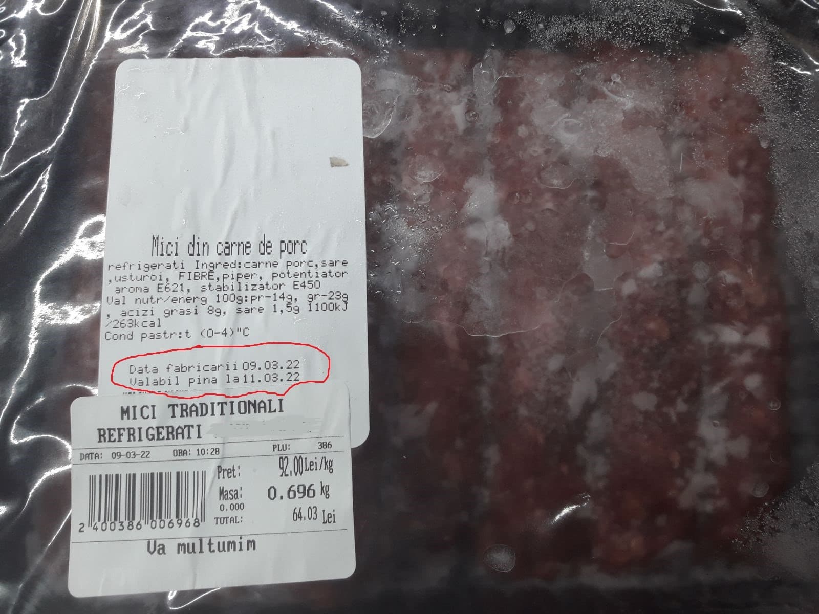 FOTO/ Produse alimentare expirate depistate de ANSA
