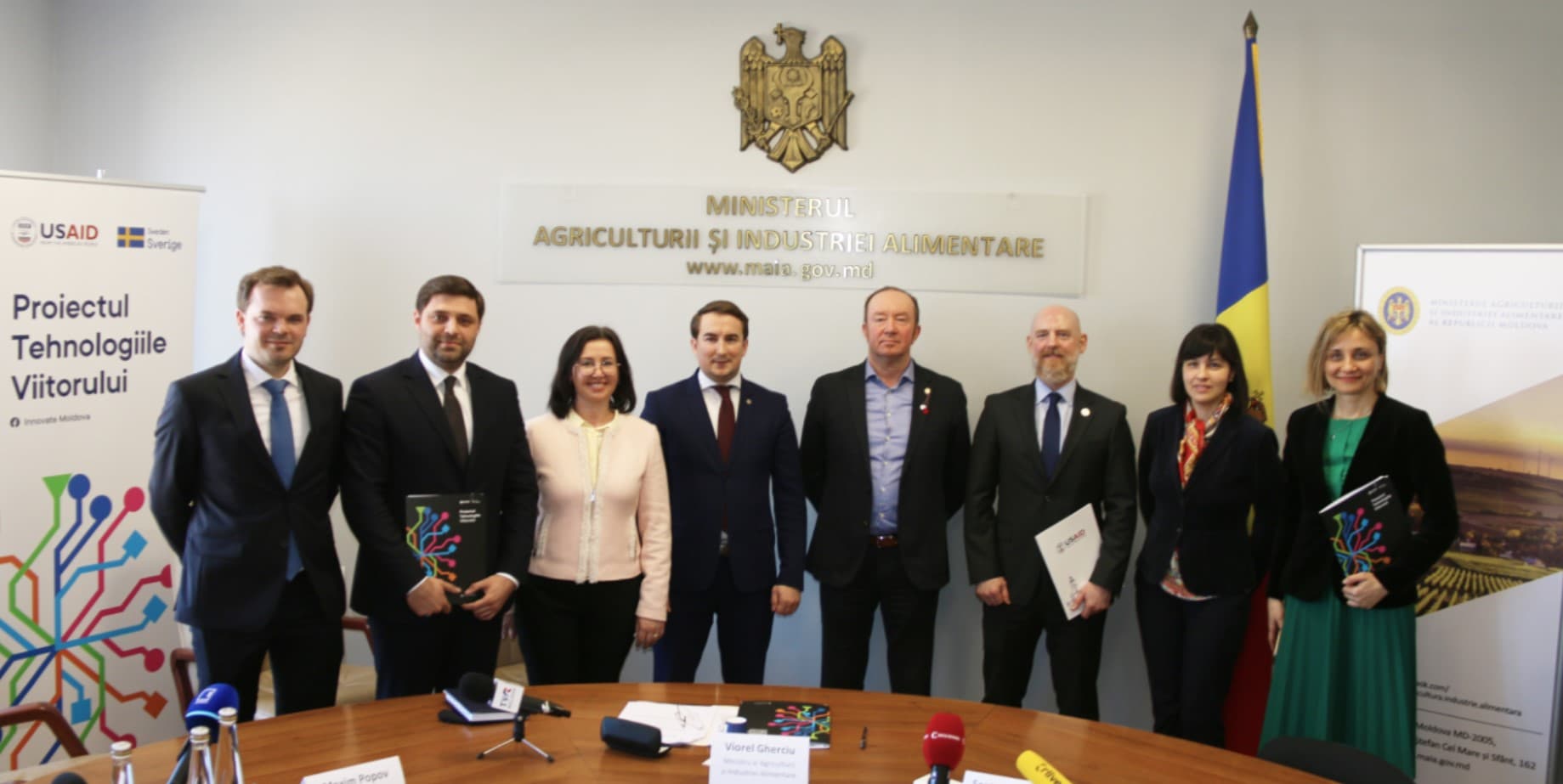 Acord de colaborare privind digitalizarea agriculturii din Moldova
