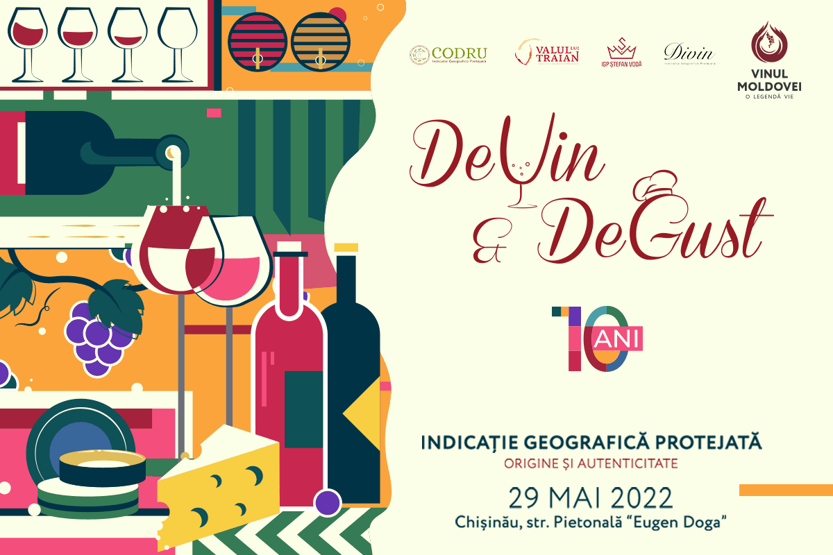 Descoperă vinurile din regiunile IGP la Festivalul „DeVin&DeGust”