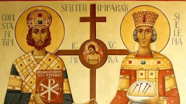 Creștinii ortodocși îi sărbătoresc pe Sfinții Împărați Constantin și Elena