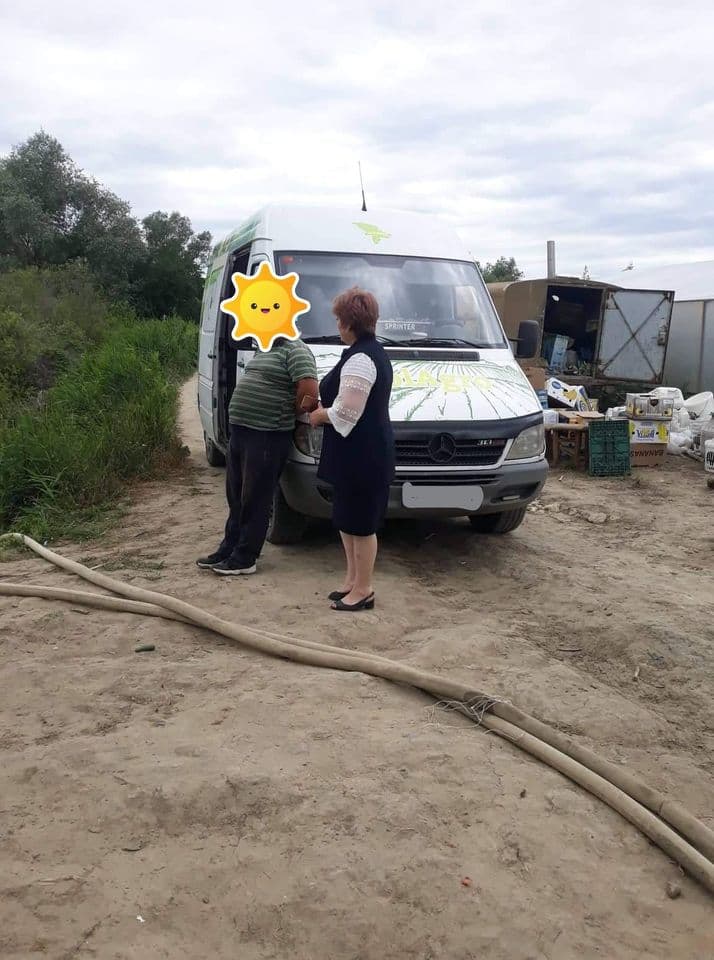 A captat apă pentru irigare fără autorizație, după care a fost amendat