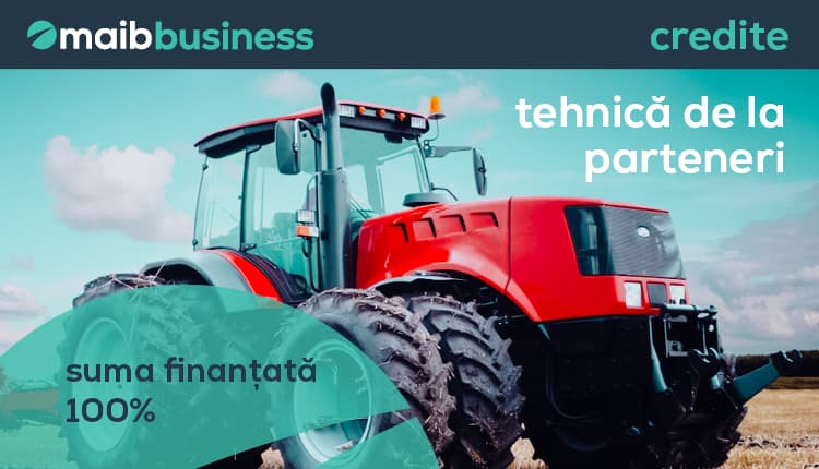 Înnoiește-ți tehnica agricolă cu ajutorul maib și al partenerilor săi