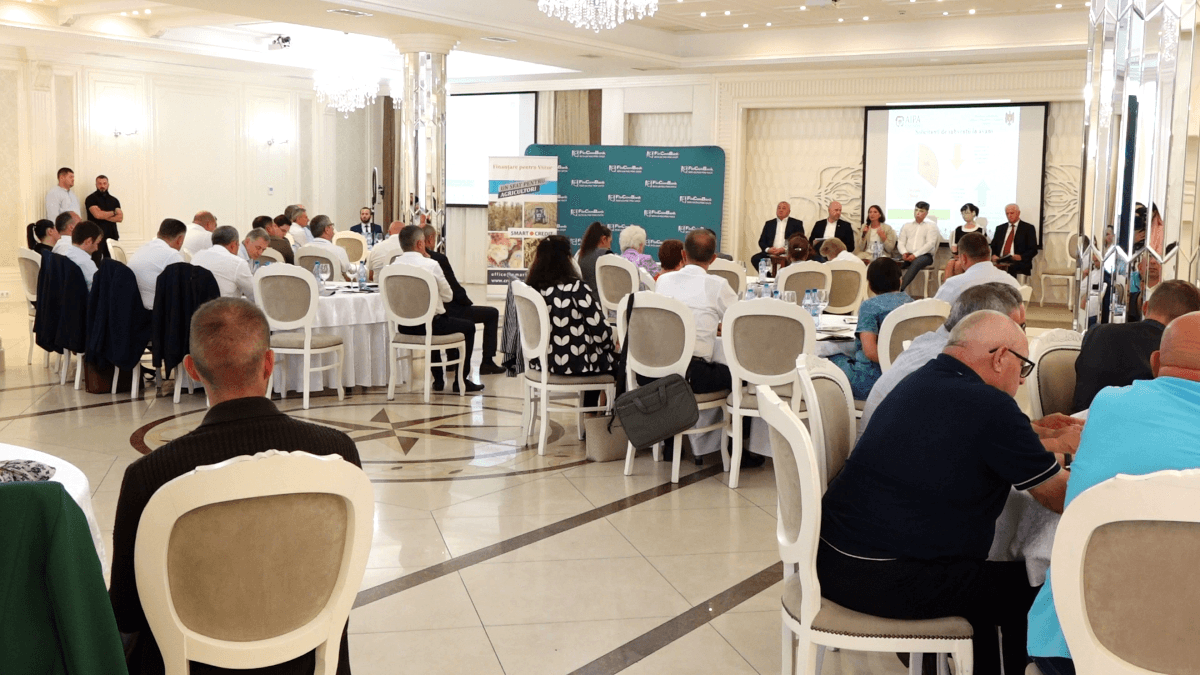 PRIA Events a organizat o conferință pentru agricultorii din nordul țării