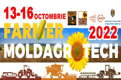 Săptămâna agroindustrială la MOLDEXPO: Expozițiile MOLDAGROTECH și FARMER