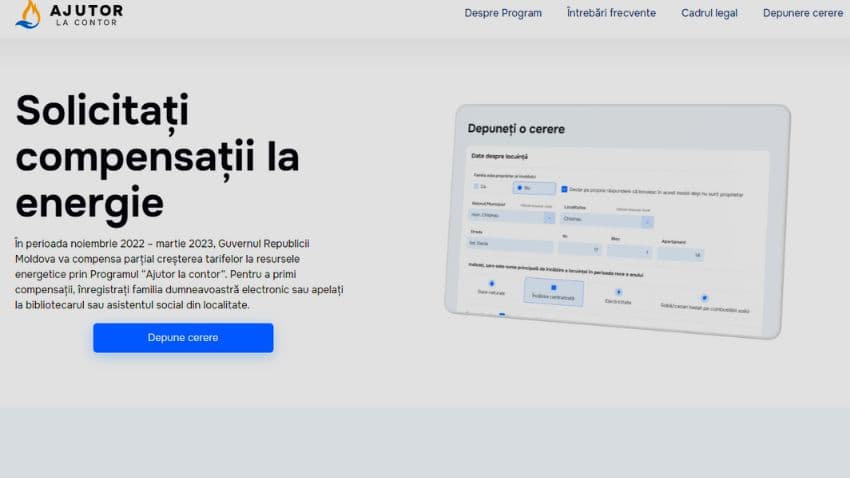700.000 de cereri, înregistrate pe compensații.gov.md