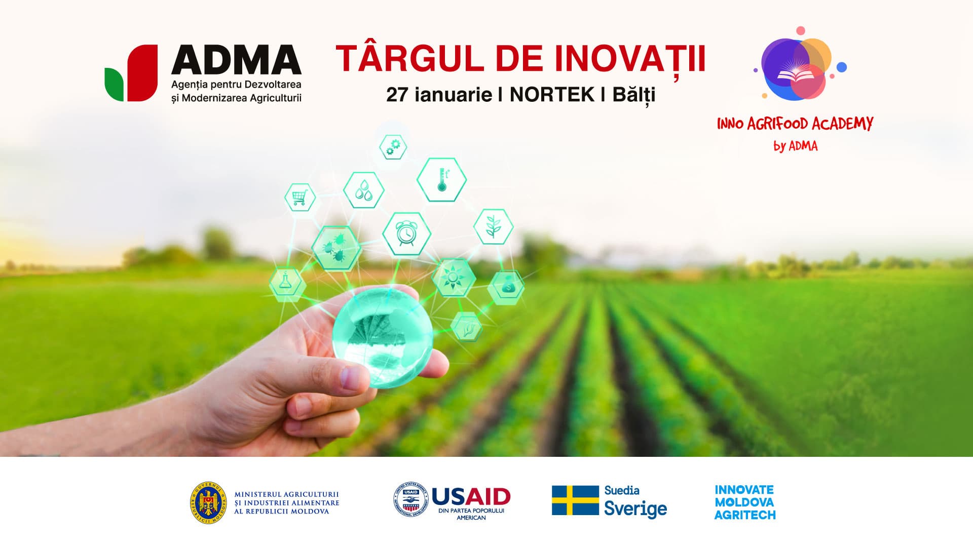 PREMIERĂ: Târg al inovațiilor în agricultură, organizat la Bălți