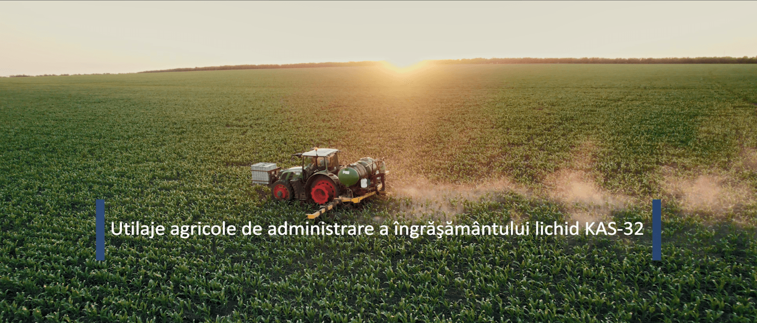 Utilaje agricole de administrare a îngrășământului lichid KAS-32