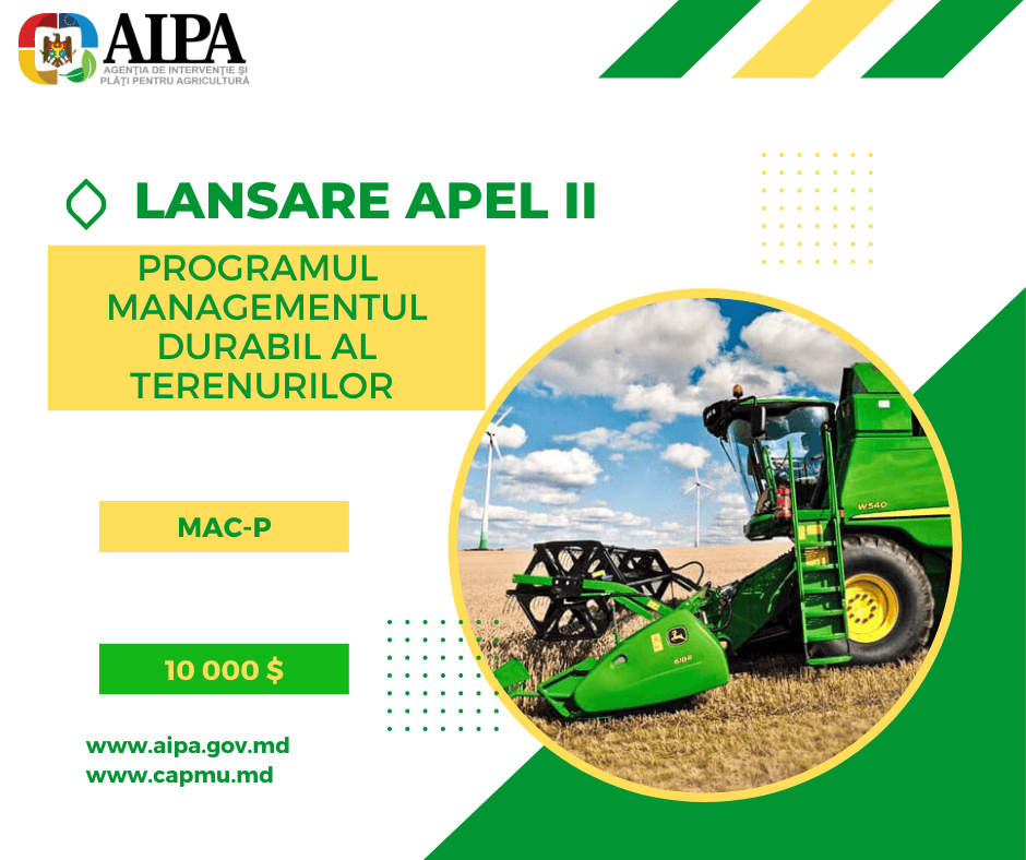 Apel de granturi post – investiționale pentru agricultori