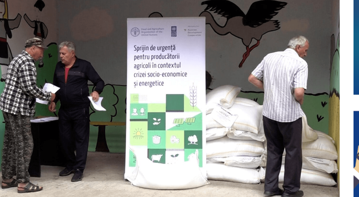 Agricultorii de la Nord au primit fertilizanți și semințe / VIDEO