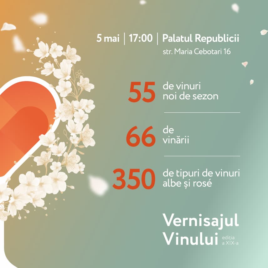 Descoperă savoarea vinurilor din RM la Vernisajul Vinului
