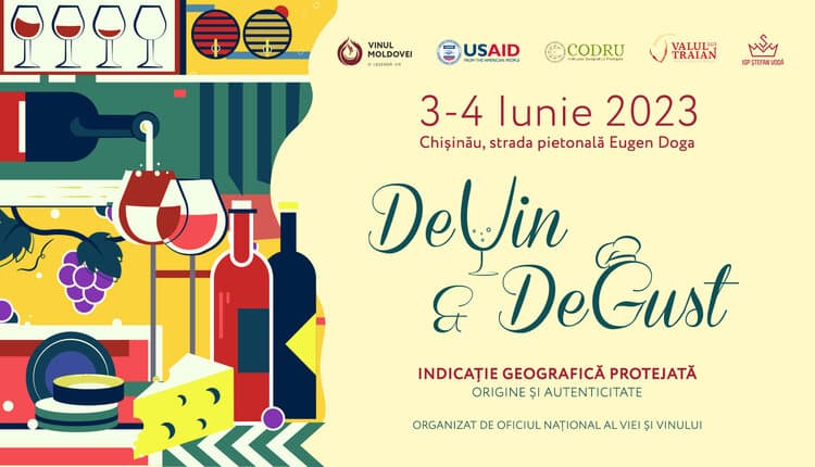 Primul weekend al verii începe cu Festivalul „DeVin&DeGust”