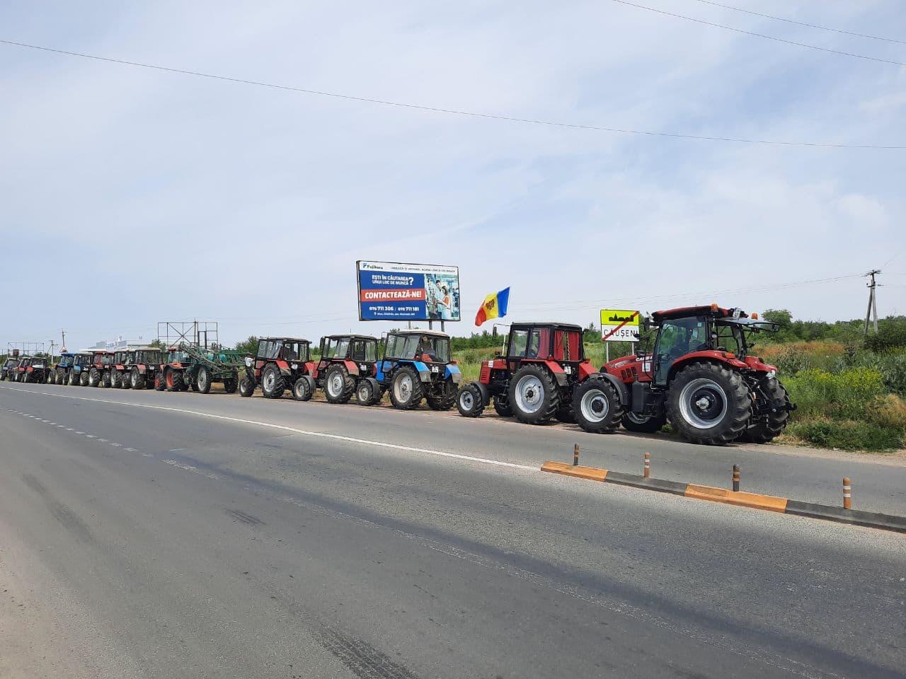Agricultor: „Nu încercați să politizați aceste proteste, noi suntem apolitici”