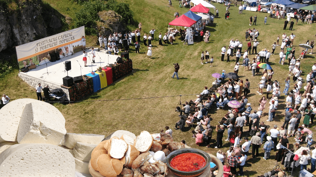 Festivalului Cașului și Portului Popular, la Nord / VIDEO