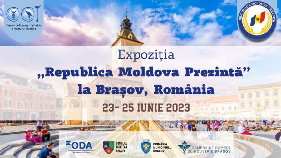 Expoziția „Republica Moldova prezintă” va fi organizată la Brașov