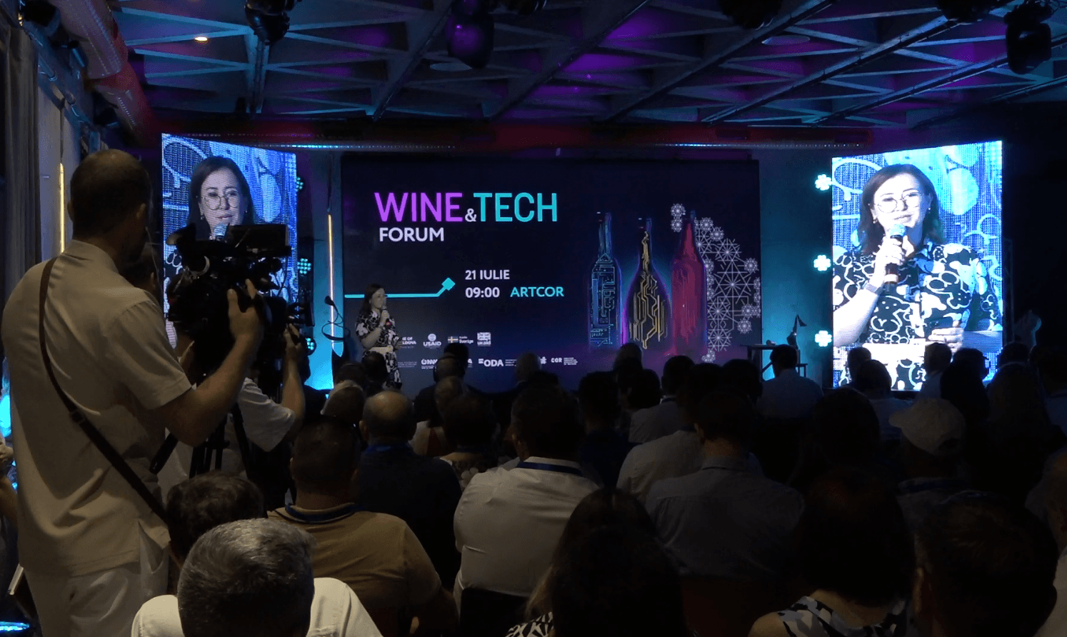 Prima ediție a Forumului Wine&Tech Moldova/FOTO