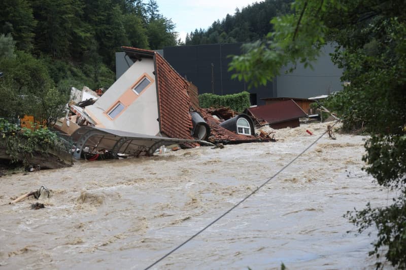 Slovenia, în pragul disperării în urma celui mai mare dezastru natural / VIDEO