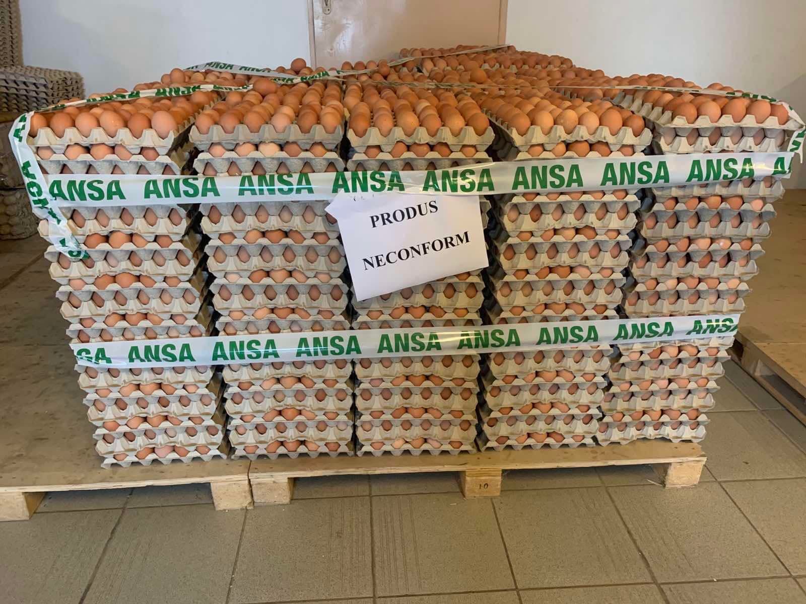 Problema ouălor infectate cu Salmonella, revine