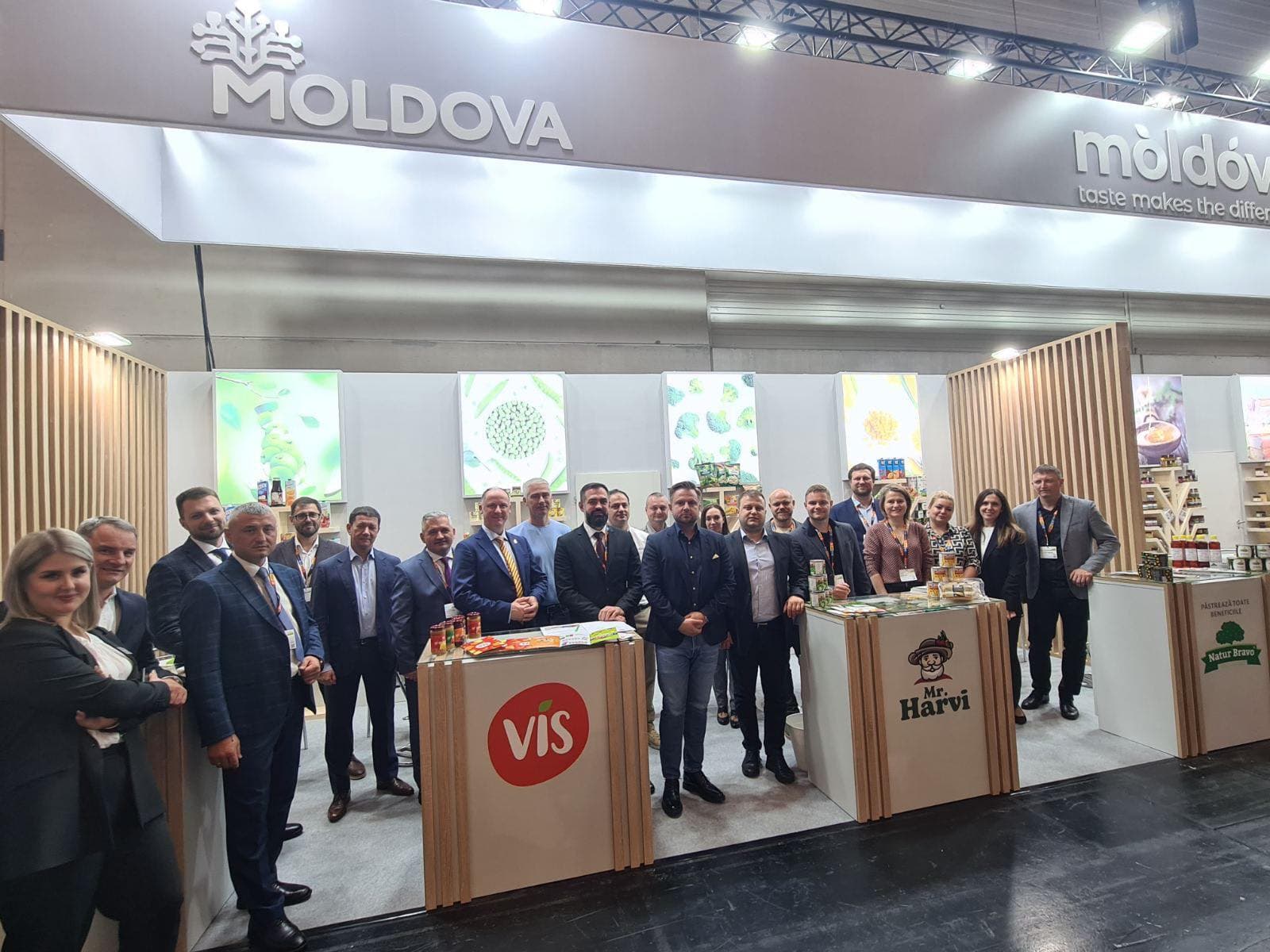 O gamă largă de produse moldovenești sunt prezentate la Anuga, Germania
