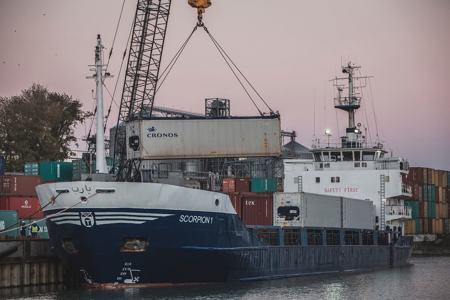 Control mai simplificat al navelor, în Portul Giurgiulești