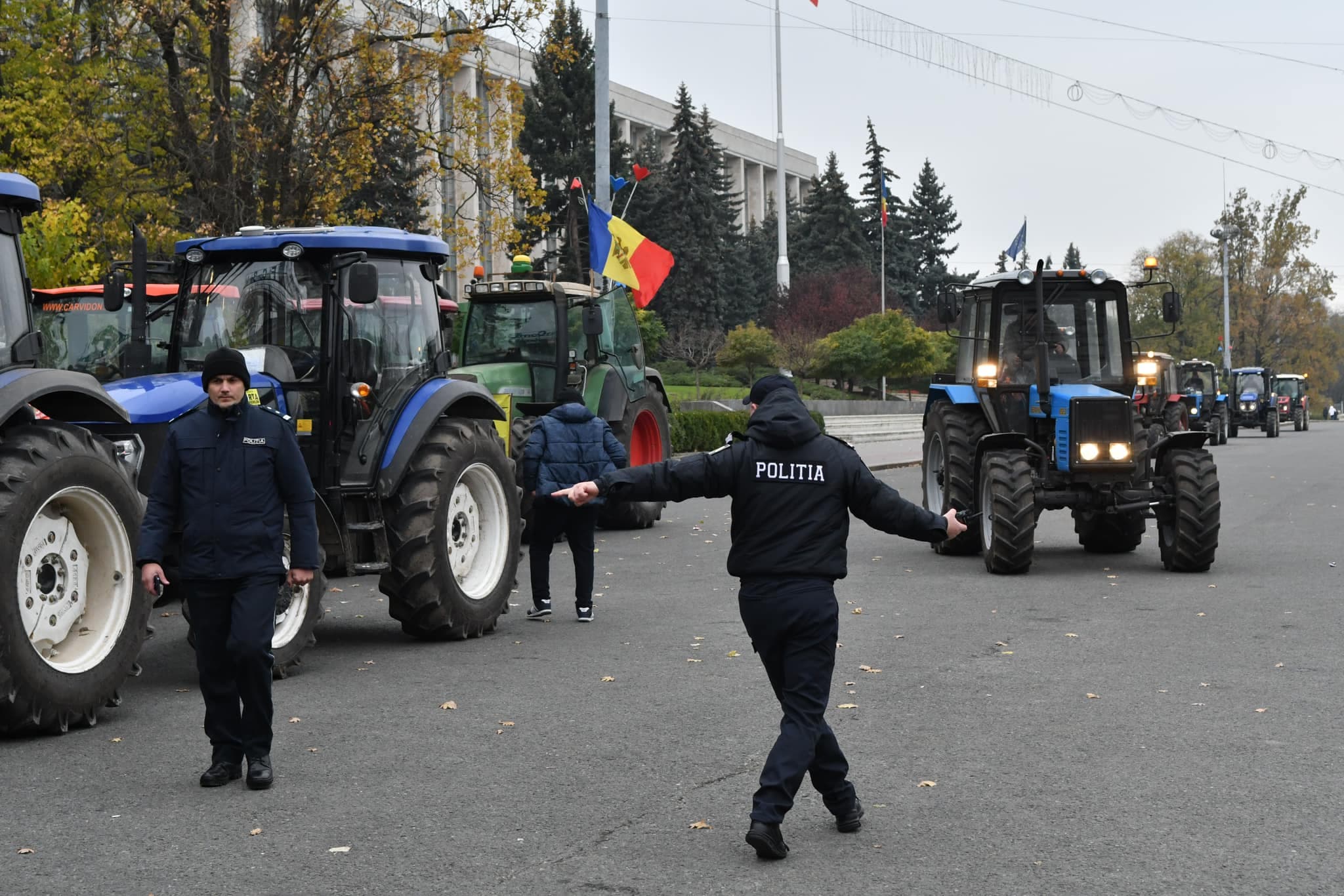Șeful IGP: Îndemnăm fermierii să respecte legea cu privire la întruniri