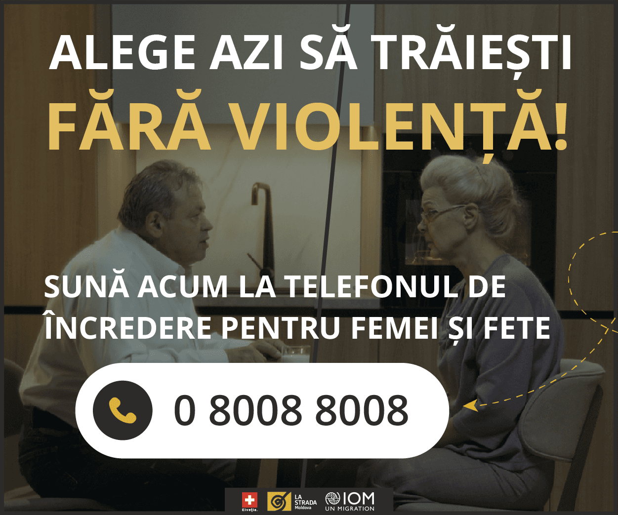 Violența fizică este cea mai frecventă formă de agresiune raportată la Telefonul de Încredere pentru Fete și Femei