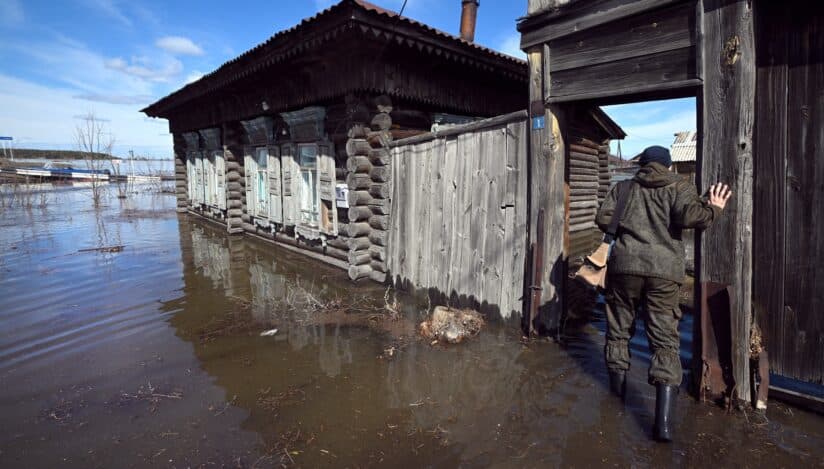 Orenburg, Rusia: mii de terenuri și gospodării, inundate