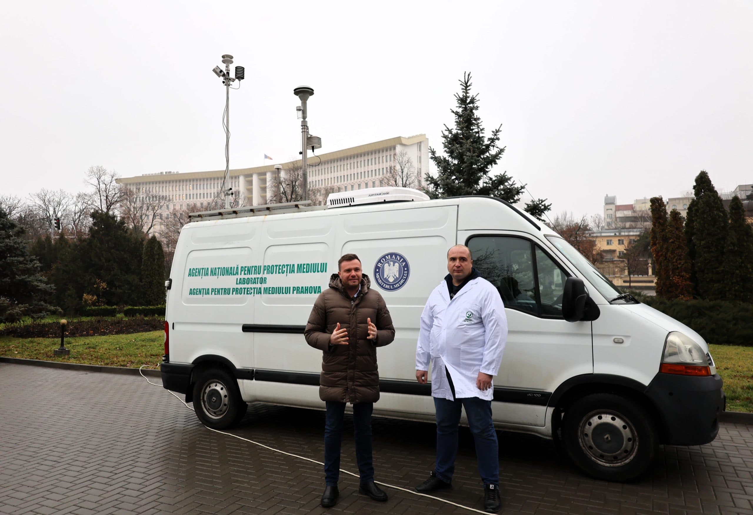 Aer mai curat pentru Moldova. Primul laborator mobil, donat de România