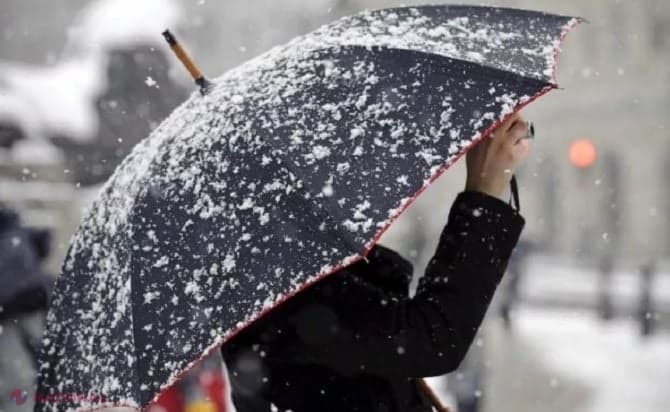 Ninsori slabe și risc de ghețuș. Cum va fi vremea în următoarele ore
