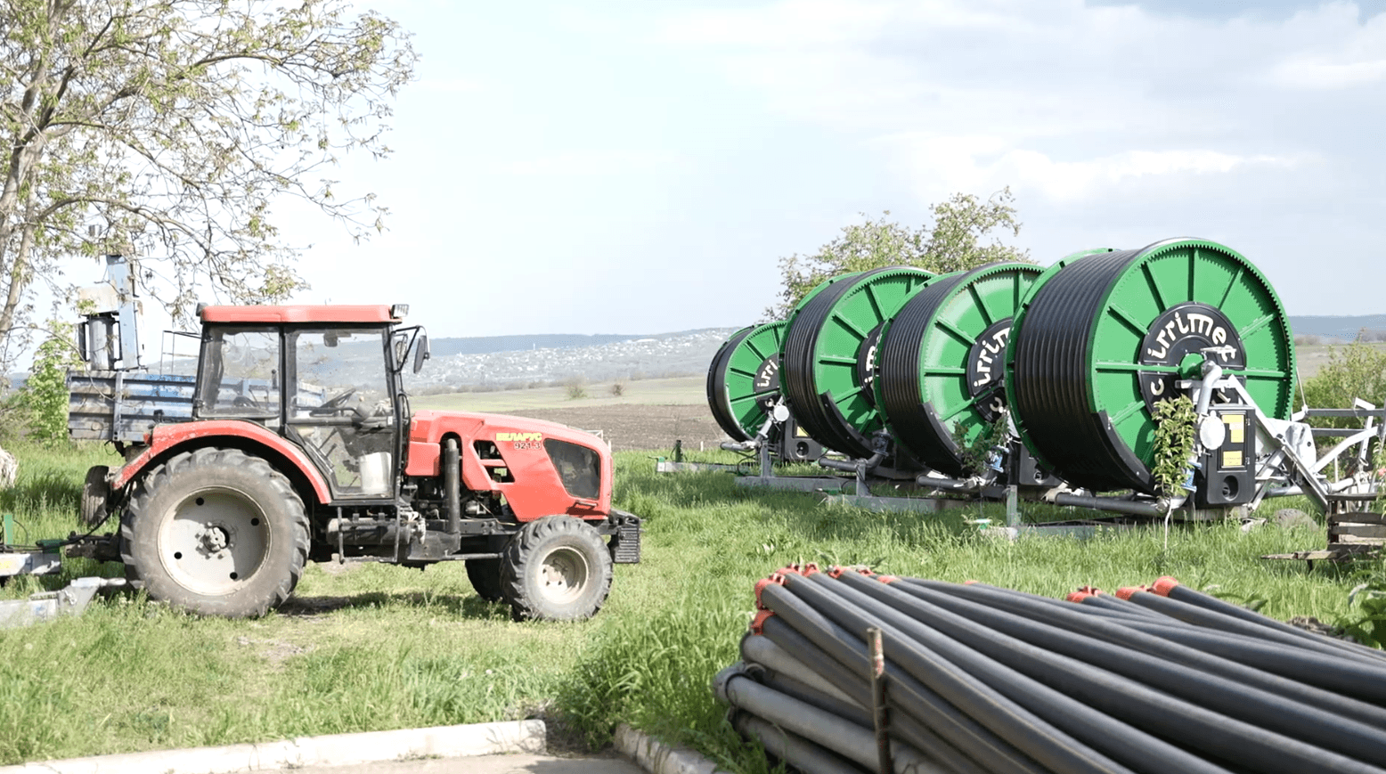 Infrastructură modernă de irigare în localitatea Telița