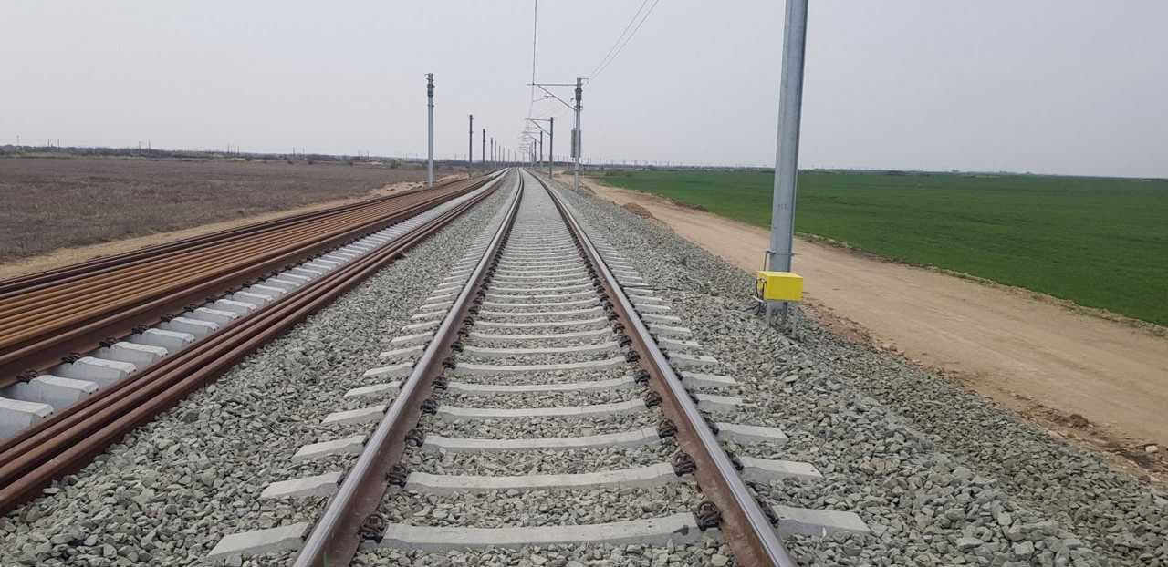 Prima linie feroviară electrificată cu ecartament european, construită în Republica Moldova