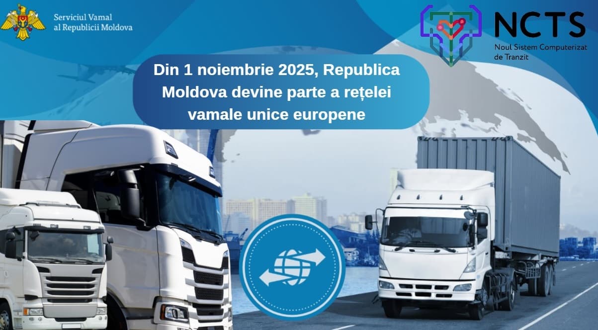 Republica Moldova se alătură rețelei vamale europene