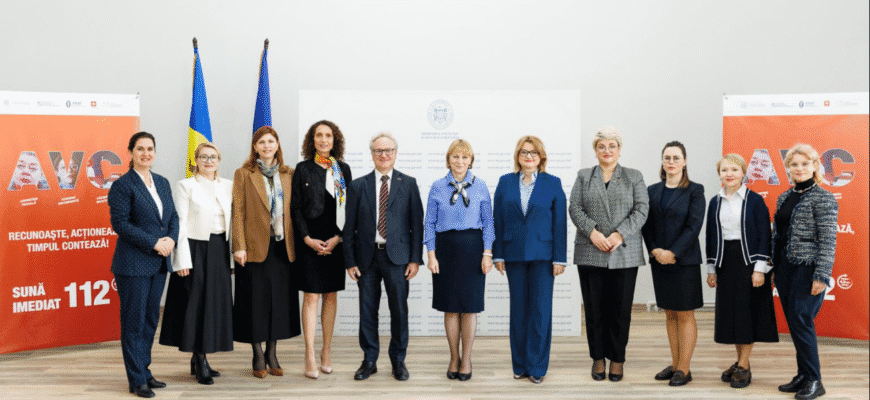Republica Moldova consolidează rețeaua națională de centre pentru tratamentul accidentului vascular cerebral