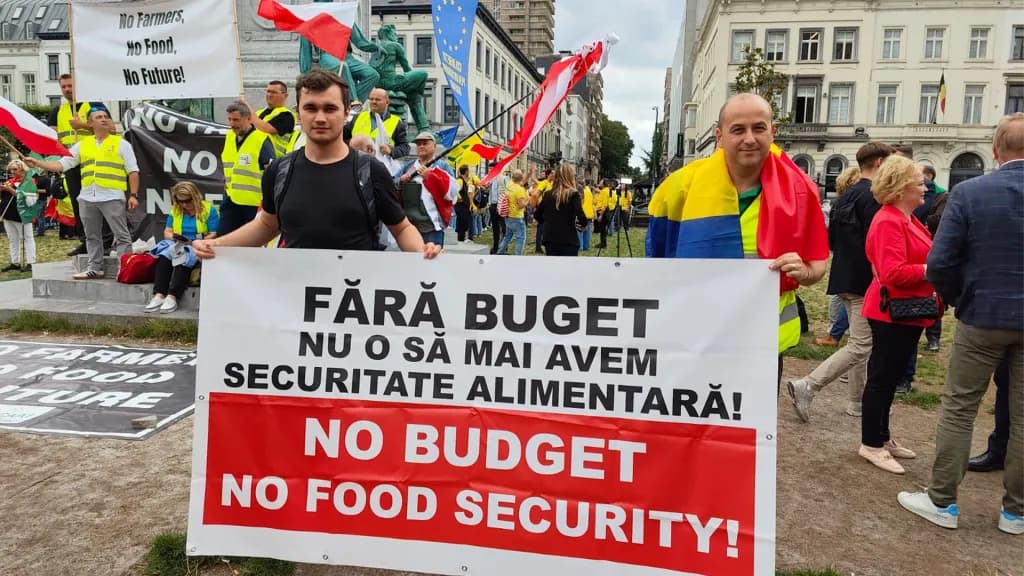 10.000 de fermierii europeni ies din nou în stradă în luna decembrie