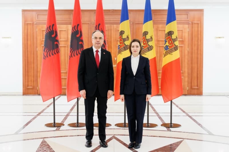 Vizită istorică a președintelui Albaniei la Chișinău