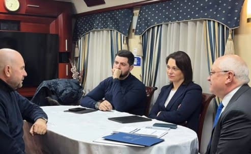 Premierul Alexandru Munteanu, în vizită oficială la Kiev