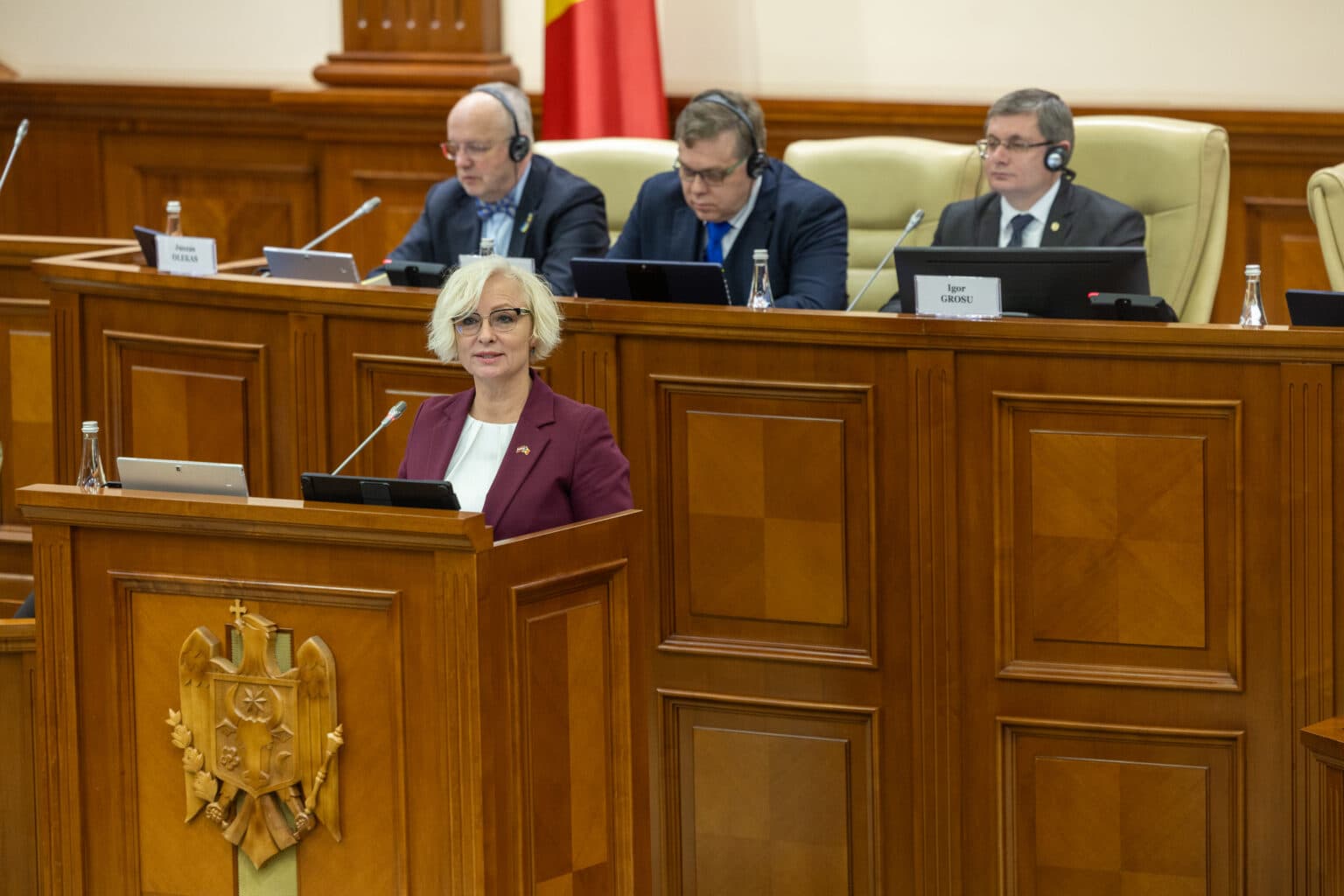 Ședință solemnă la Parlament: liderii legislativelor din Țările Baltice reafirmă sprijinul pentru parcursul european al Moldovei