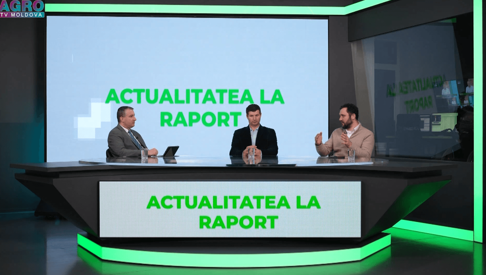 Problemele actuale din agricultură, dezbătute la emisiunea „Actualitatea la Raport” de la Agro TV Moldova