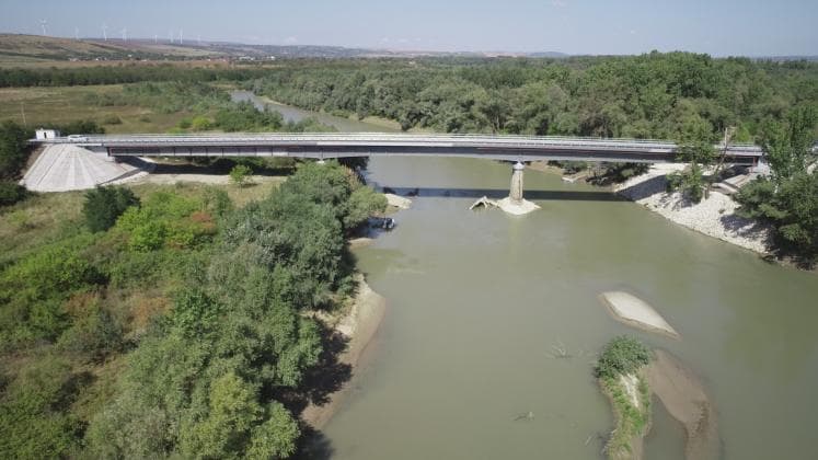 România construiește un pod strategic la Albița