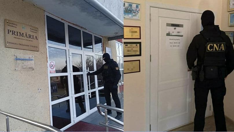 Primarul orașului Căușeni reținut pentru luare de mită