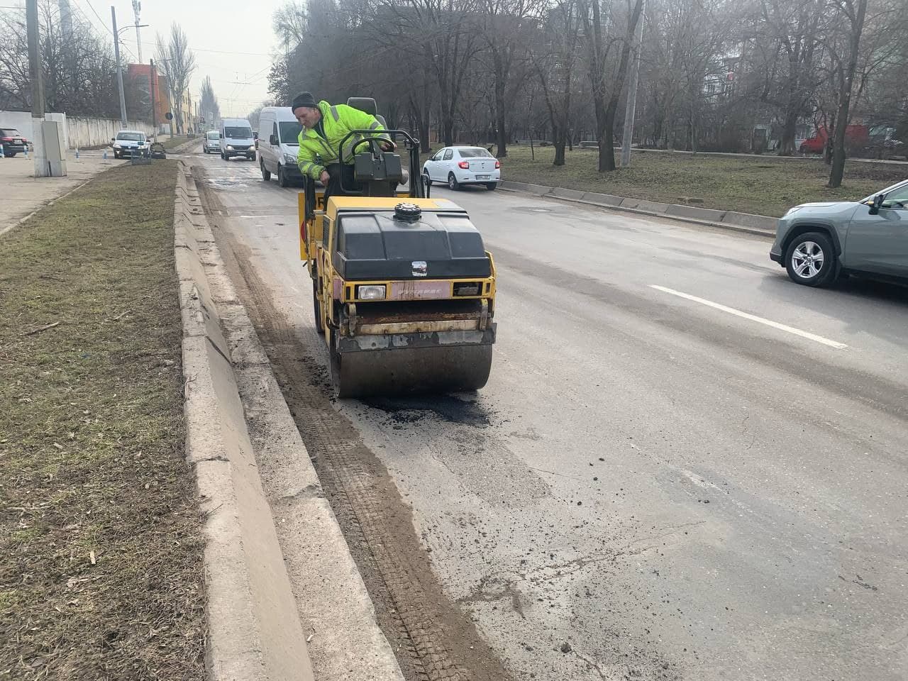 Circulația pe șoseaua Muncești din capitală, suspendată din cauza lucrărilor de reparație a drumului