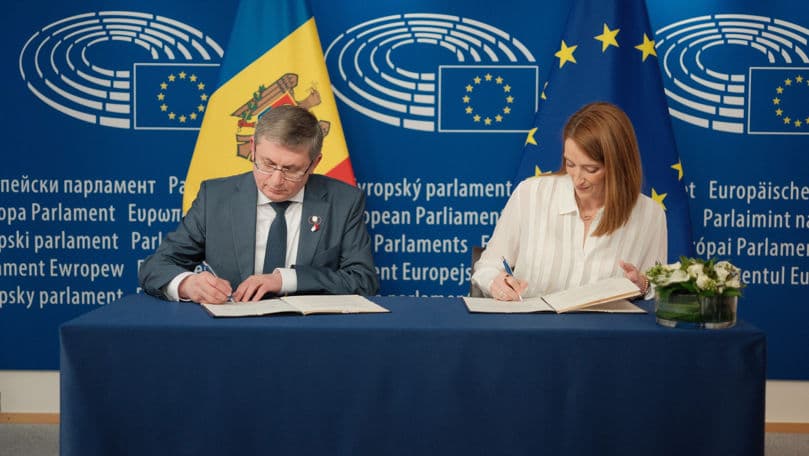 Republica Moldova a semnat un memorandum de înțelegere reînnoit cu Parlamentul European