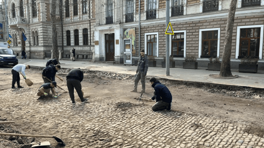 Licitația pentru reabilitarea caldarâmului, lansată