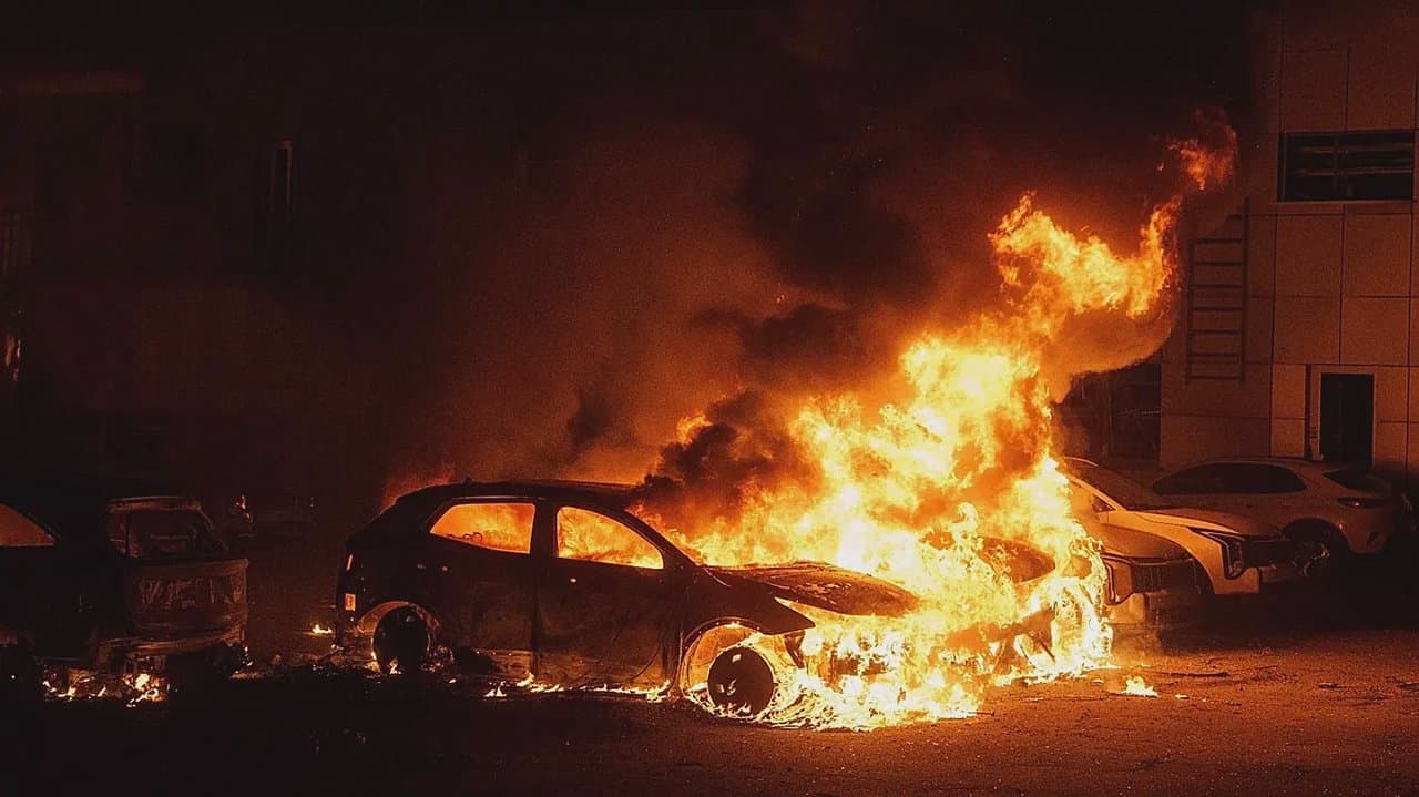Incendiu de proporții la Tuapse după un atac cu drone. Cel puțin patru cisterne în flăcări