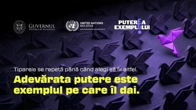 Lansarea campaniei „Puterea Exemplului” pentru prevenirea violenței în Moldova