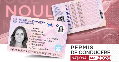 Agenția Servicii Publice a lansat un nou model de permis de conducere